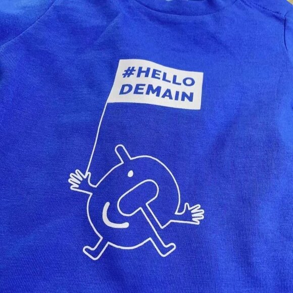 NWT Jacadi Graphic Tee Royal blue - Picture 3 of 3